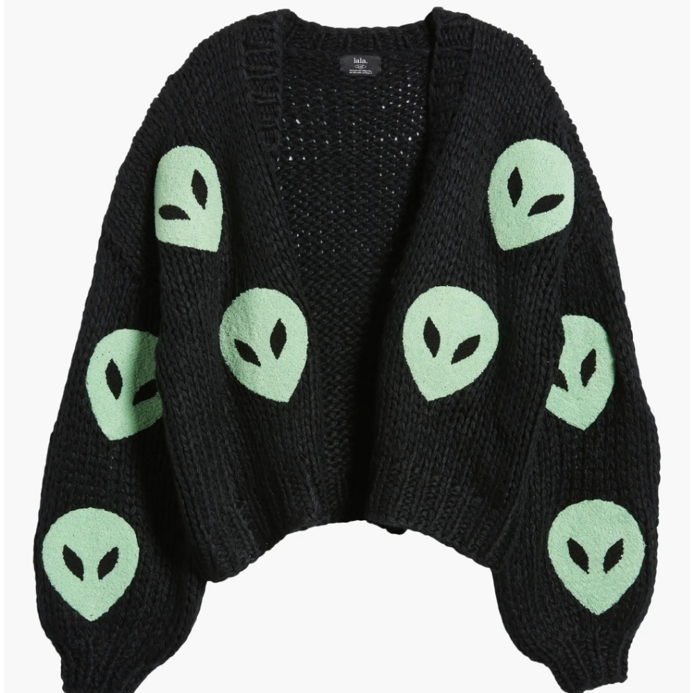 ISO Dressed In LALA Visionary Alien Cardigan